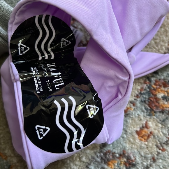 New Zaful Lilac Underwire String Bikini - Picture 5 of 7